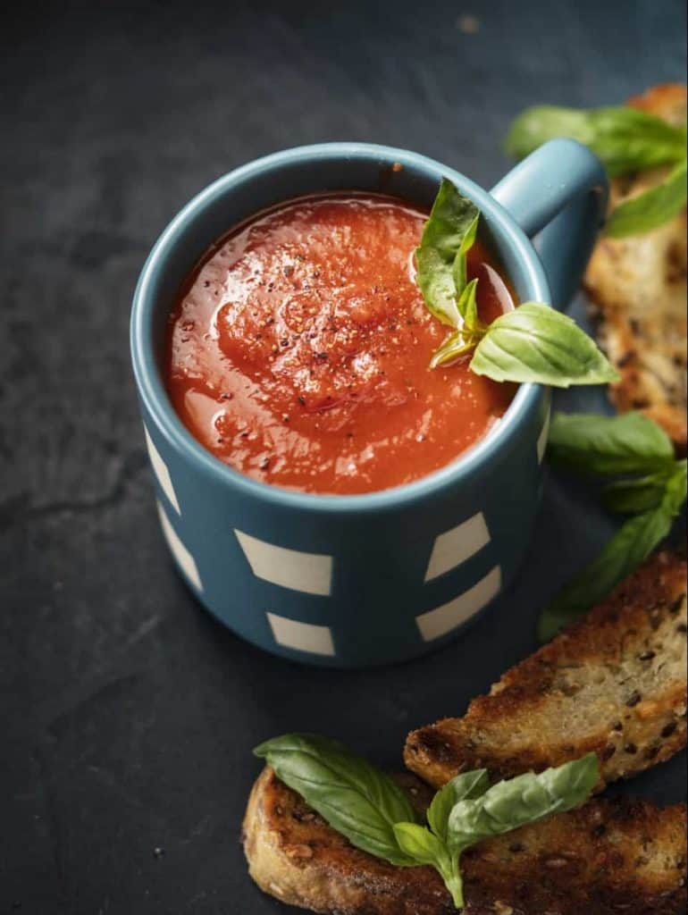 food photographers Sydney  a mug of salsa