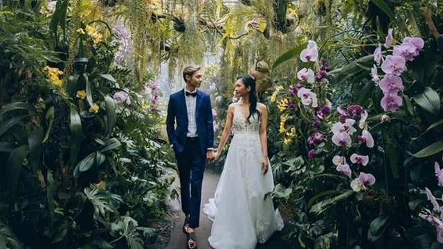 Wedding Photoshoot Locations in Singapore + Floral fantasy