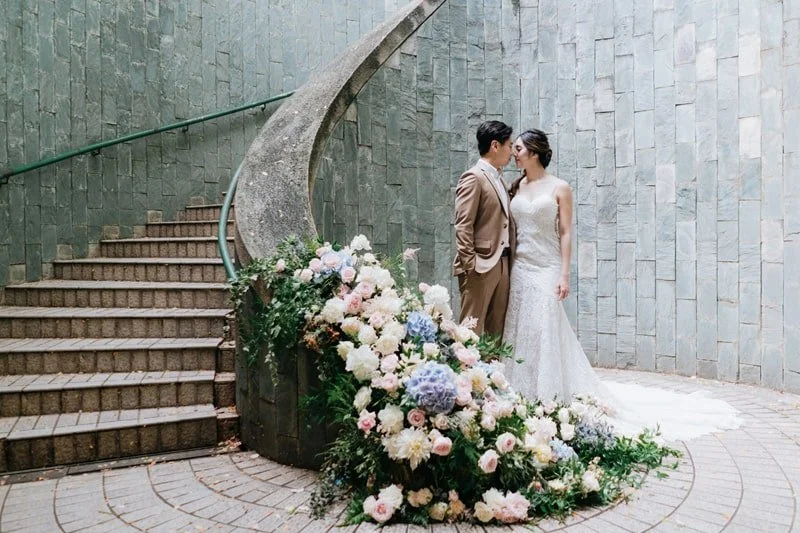 Wedding Photoshoot Locations in Singapore + Fort Canning