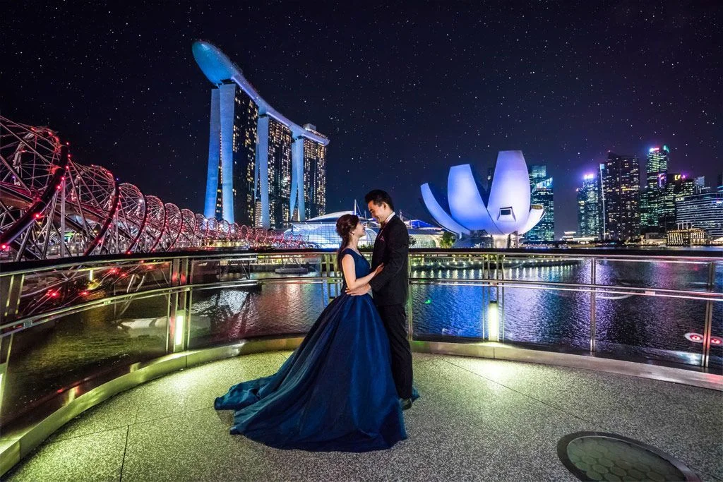Wedding photoshoot locations in Singapore