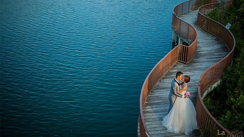 Wedding Photoshoot Locations in Singapore + Punggol Waterway Park